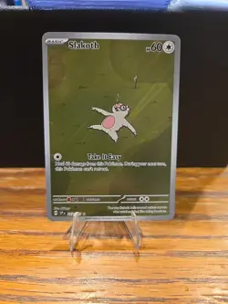 Pokemon TCG Slakoth 212/191 Sv08: Surging Sparks Illustration Rare Holo Card - Image 3