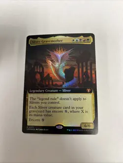 Sliver Gravemother Extended Art Foil Card #0777 MTG LP - Image 1
