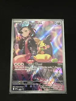 Marnie’s Morpeko 206 Sv: Scarlet & Violet Promo Cards Holo - Image 1