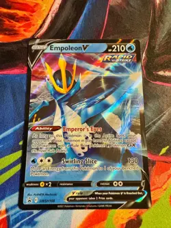 Pokemon TCG Empoleon V SWSH108 SWSH: Sword & Shield Promo Cards Promo NM - Image 1