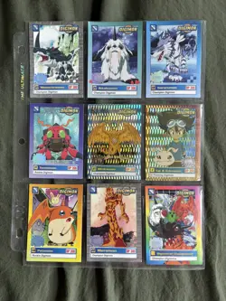 Vintage Digimon Trading Card Lot - Image 2