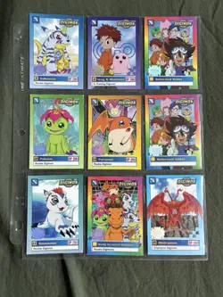 Vintage Digimon Trading Card Lot - Image 4