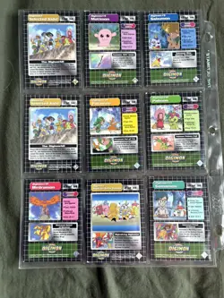 Vintage Digimon Trading Card Lot - Image 5