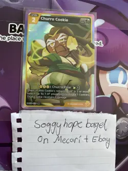 Cookie Run Braverse - Churro Cookie SR Holo Card BS4-039 - Image 1