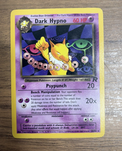 Dark Hypno Pokemon Card 26/82 Team Rocket 2000 Pokemon TCG LP - Image 1
