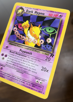 Dark Hypno Pokemon Card 26/82 Team Rocket 2000 Pokemon TCG LP - Image 2