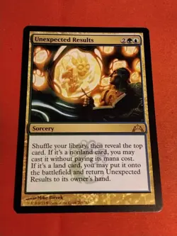 Unexpected Results - Gatecrash #203/249 MTG Magic The Gathering Unplayed Mint+ - Image 1