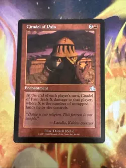 Magic The Gathering Prophecy Citadel of Pain #86/143 MTG - Image 1