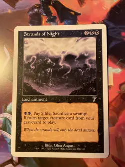 Strands of Night // 7th Edition // MTG Magic the Gathering - Image 1