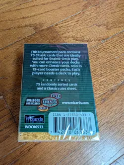 Magic The Gathering Sixth Edition Tournament Pack ~ 1999 ~ SEALED ~ MTG ~ - Image 2