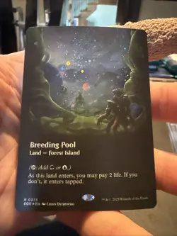 Breeding Pool (Borderless) (Galaxy Foil) Edge of Eternities Foil 373 NM - Image 1