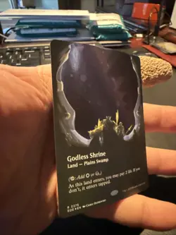 Godless Shrine (Borderless) (Galaxy Foil) Edge of Eternities Foil 375 NM - Image 2