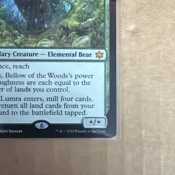 Lumra, Bellow of the Woods - MTG Bloomburrow BLB 0183 - NM - Image 4