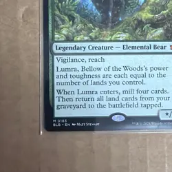 Lumra, Bellow of the Woods - MTG Bloomburrow BLB 0183 - NM - Image 5