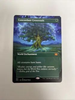 Concordant Crossroads Borderless Nonfoil Double masters 2022 MTG - Image 1