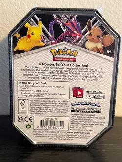 Pokemon SHSW V Powers Eevee Tin Factory Sealed - Image 2
