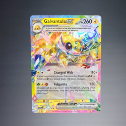 2024 POKEMON TCG GALVANTULA EX 051/142 PRIZE PACK SERIES DOUBLE RARE HOLO TC - Image 1