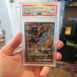 PSA 9 Greninja EX Special Illustration Rare Promo Shrouded Fable Pokemon Card - Image 1