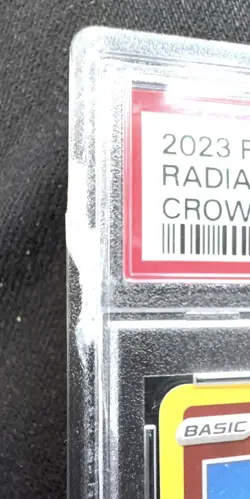 2023 POKEMON SWORD & SHIELD CROWN ZENITH #020 RADIANT CHARIZARD PSA 10 Cracked - Image 2