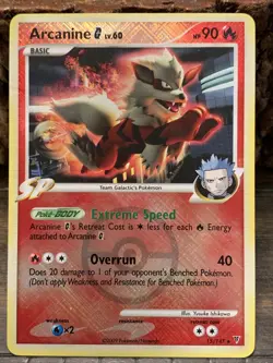 Pokemon TCG Arcanine [G] Supreme Victors 15/147 Regular Cross Hatch Holo - Image 1