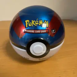 Pokemon TCG Poke Ball Tin – Includes 3 Booster Packs & Coin – SEALED - Image 1