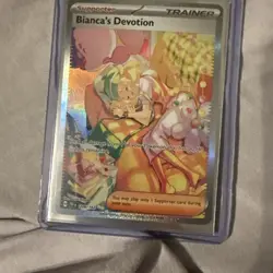 Bianca’s Devotion Trainer - Pokemon Card Full-Art Holo - Image 4