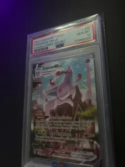 Pokemon Espeon VMAX Fusion Strike Full Alt Art #270 PSA 10 Gem Mint - Image 4