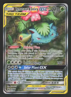 Venusaur & Snivy GX SM229 Pokemon TCG SM Promos NM - Image 1