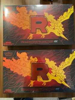 2 POKEMON TCG TEAM ROCKET'S MOLTRES UPC (SEALED) - Image 1