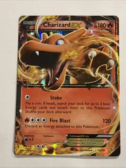 Charizard EX 11/106 Flashfire Holo Pokemon TCG - Image 1