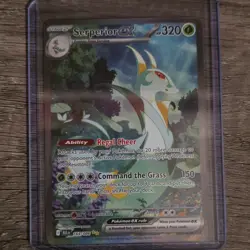 Pokemon Serperior Ex 164/086 Sv: Black Bolt Special Illustration Rare Holo - Image 1