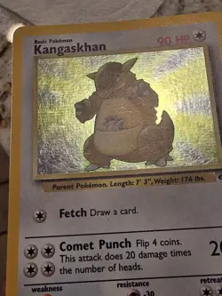 Pokemon 1999 Jungle Kangaskhan 05/64 Holo - Image 3