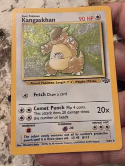 Pokemon 1999 Jungle Kangaskhan 05/64 Holo - Image 4