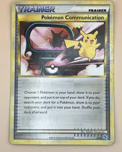 Pokemon Communication 22/30 – HGSS Trainer Kit Gyarados Half - MP - Pokemon TCG - Image 1