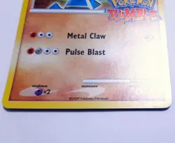 Pokemon TCG - Lucario 12/16 (2009) Rumble Stamped RARE - LP - Image 4