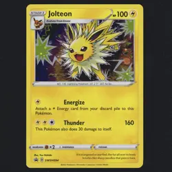 Jolteon SWSH094 Black Star Promo Battle Styles Holo Rare Pokemon TCG NM ⚡ - Image 1