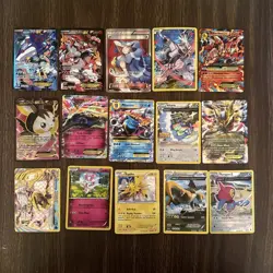 Pokemon Lot - XY ERA - Heavy Played to Damaged - Team Aqua Kyogre, Magma Groudon - Image 1