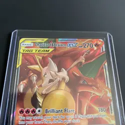Charizard & Braixen GX -22/236 Ultra Rare - Cosmic Eclipse Pokemon Sun & Moon - Image 4