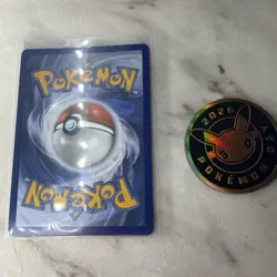 Pikachu 051/162 PLANT FART SWIRL 🌀 Cosmos holo Pokemon Day 2026 Stamped Promo - Image 4