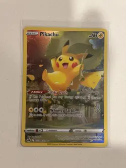 Pokemon Pikachu Ultra Rare Holo Crown Zenith: Galarian Gallery 2023 GG30/GG70 NM - Image 1