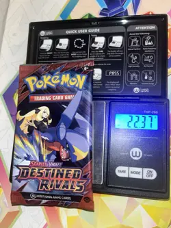 (VERY HEAVY) 22.37g Pokemon TCG Destined Rivals Booster Pack (SEALED)✅ - Image 1