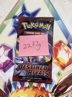(VERY HEAVY) 22.37g Pokemon TCG Destined Rivals Booster Pack (SEALED)✅ - Image 2