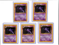 (5) Lot 1999 Pokemon Game Base Set Haunter #29/102 - Image 1