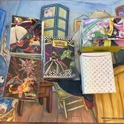 Pokemon TCG Mini Portfolio Lot of 3 – Card Holders - Image 1