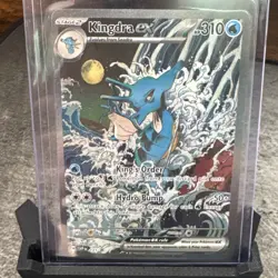 Kingdra ex SVP 131 Pokemon Scarlet & Violet Promo Card Illustration Rare - Image 1