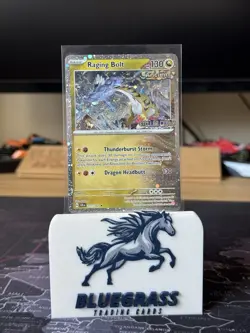 Raging Bolt 111/142 Pokemon SV Stellar Crown Stamp Cosmo Holo Best Buy Exclusive - Image 1