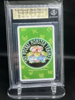 PSA TAG BGS 10 Poliwrath 3 of Hearts Green Poker Card 1996 Japanese Pokemon - Image 2