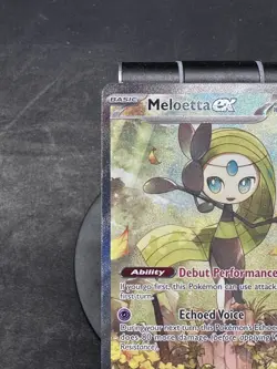 Meloetta ex - 167/086 - Special Illustration Rare - Black Bolt - Pokemon Card - Image 3