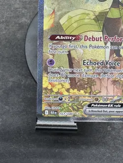 Meloetta ex - 167/086 - Special Illustration Rare - Black Bolt - Pokemon Card - Image 4