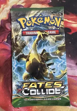 Pokemon XY Fates Collide Sealed Booster Pack - Image 1